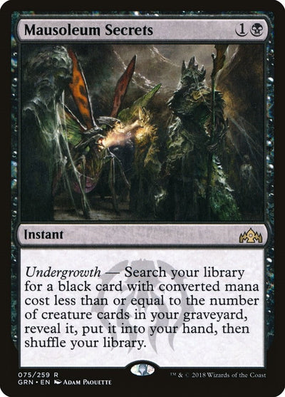 Mausoleum Secrets (75) (GRN)
