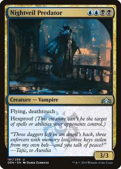 Nightveil Predator (191) (GRN)