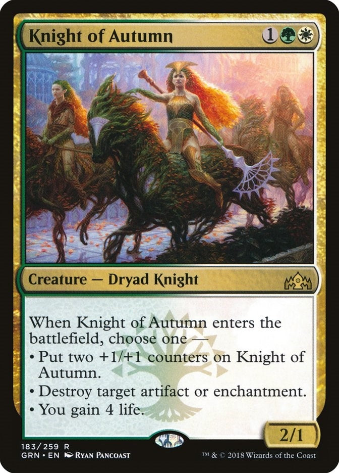 Knight of Autumn (183) (GRN)