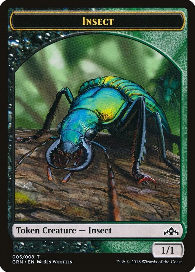 Insect Token (5) (GRN)