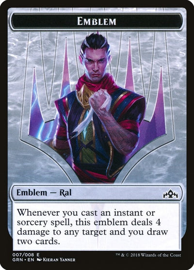 Emblem - Ral, Izzet Viceroy (7) (GRN)