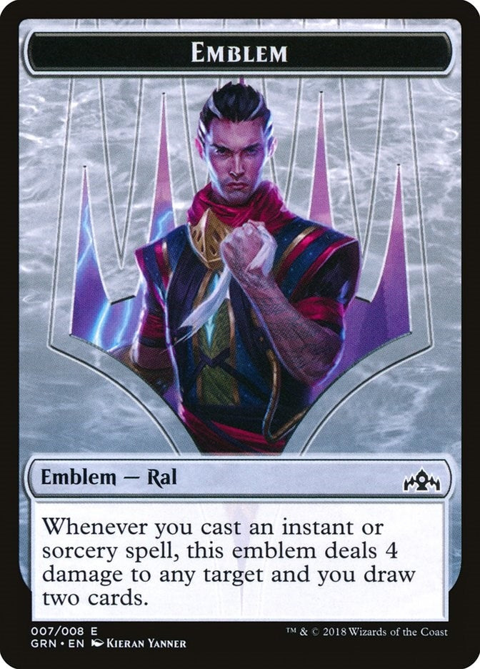 Emblem - Ral, Izzet Viceroy (7) (GRN)