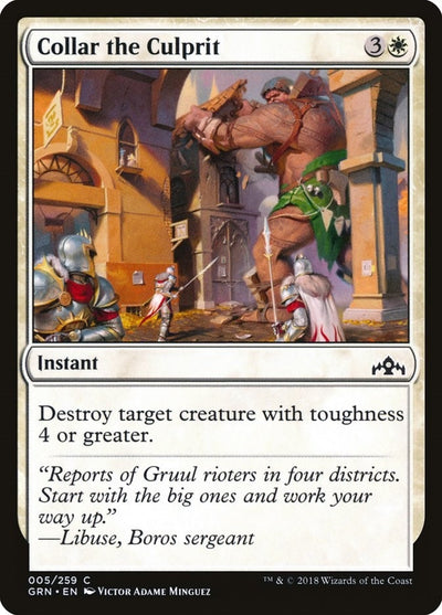 Collar the Culprit (5) (GRN)