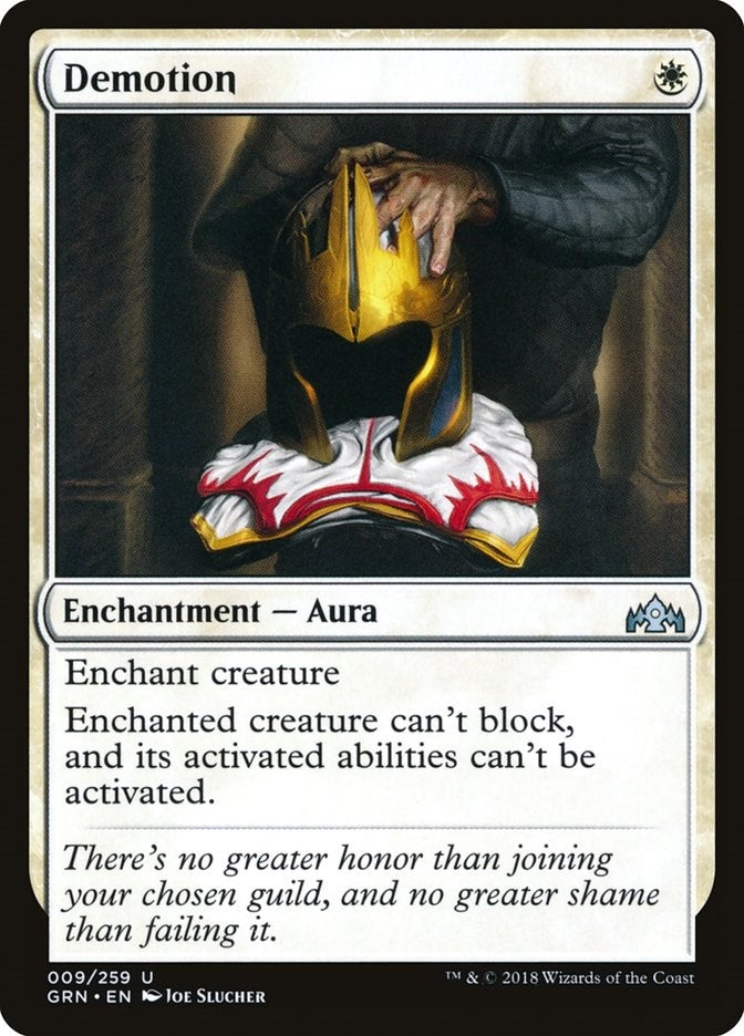 Demotion (9) (GRN)