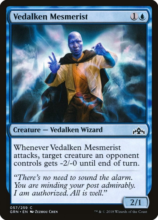 Vedalken Mesmerist (57) (GRN)