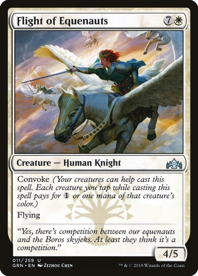 Flight of Equenauts (11) (GRN)