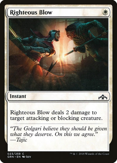 Righteous Blow (23) (GRN)
