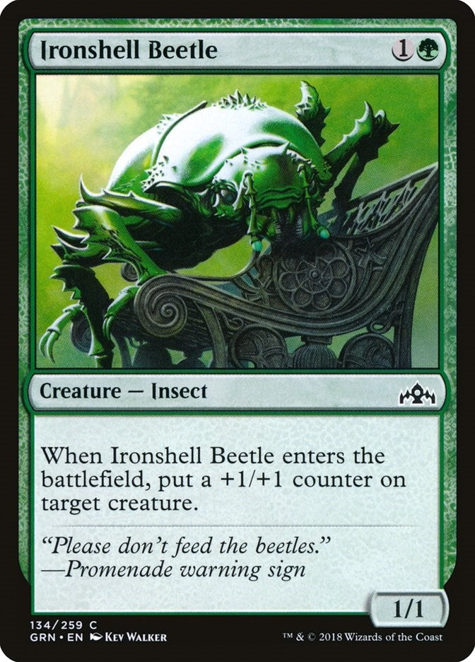 Ironshell Beetle (134) (GRN)
