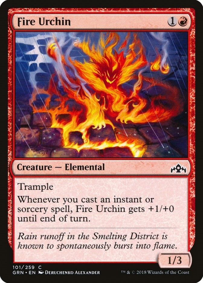 Fire Urchin (101) (GRN)