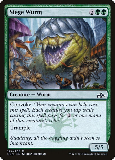Siege Wurm (144) (GRN)