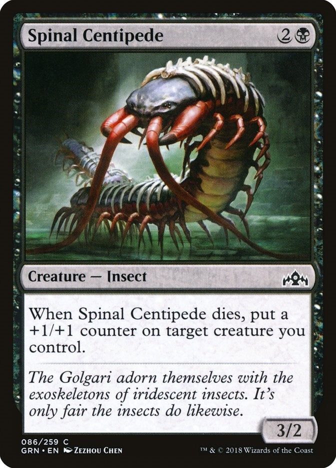 Spinal Centipede (86) (GRN)