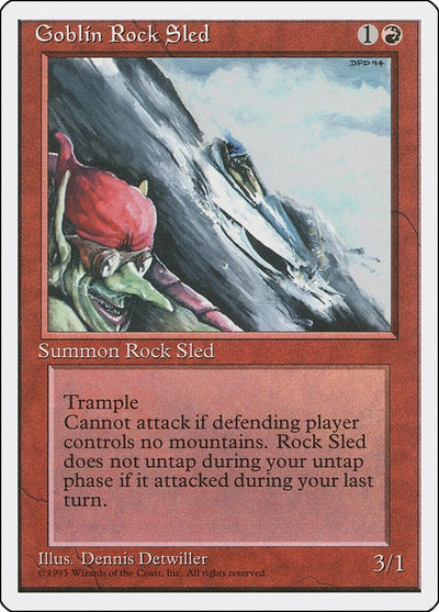 Goblin Rock Sled (4ED)