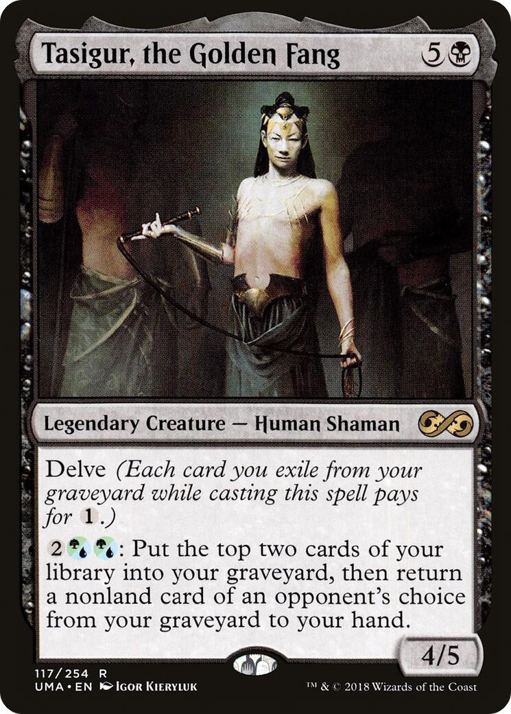 Tasigur, the Golden Fang (117) (UMA)