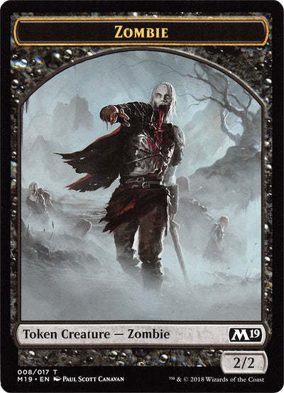 Zombie // Goblin Double-Sided Token (Game Night) (8 // 11) (M19)