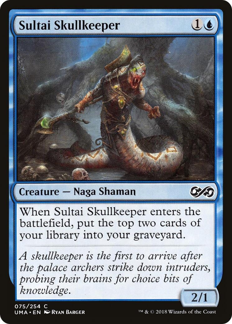 Sultai Skullkeeper (75) (UMA)
