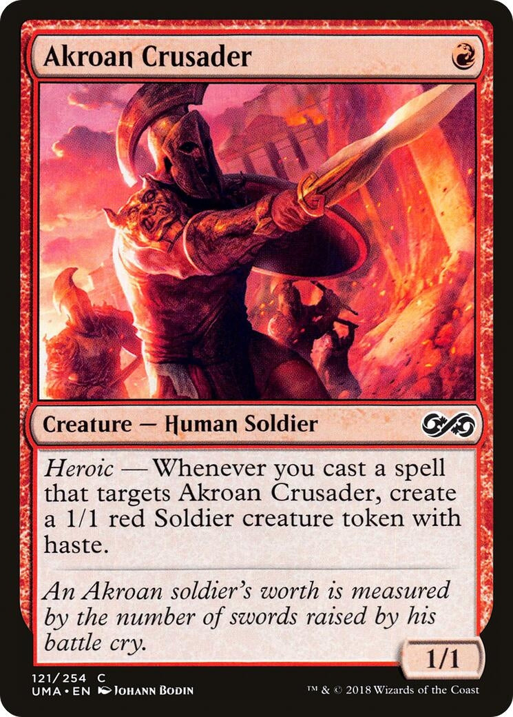Akroan Crusader (121) (UMA)