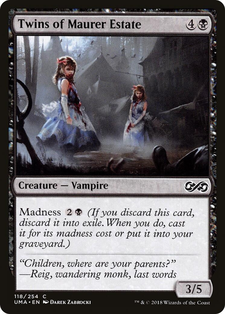 Twins of Maurer Estate (118) (UMA)