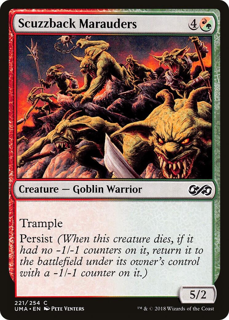Scuzzback Marauders (221) (UMA)
