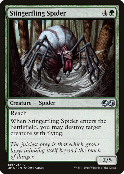 Stingerfling Spider (186) (UMA)