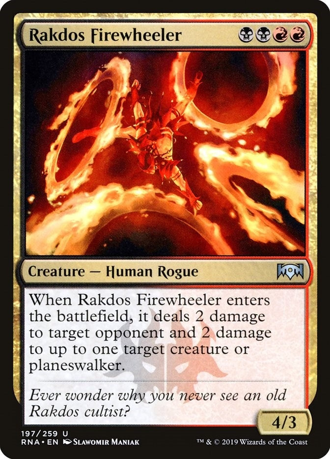 Rakdos Firewheeler (197) (RNA)