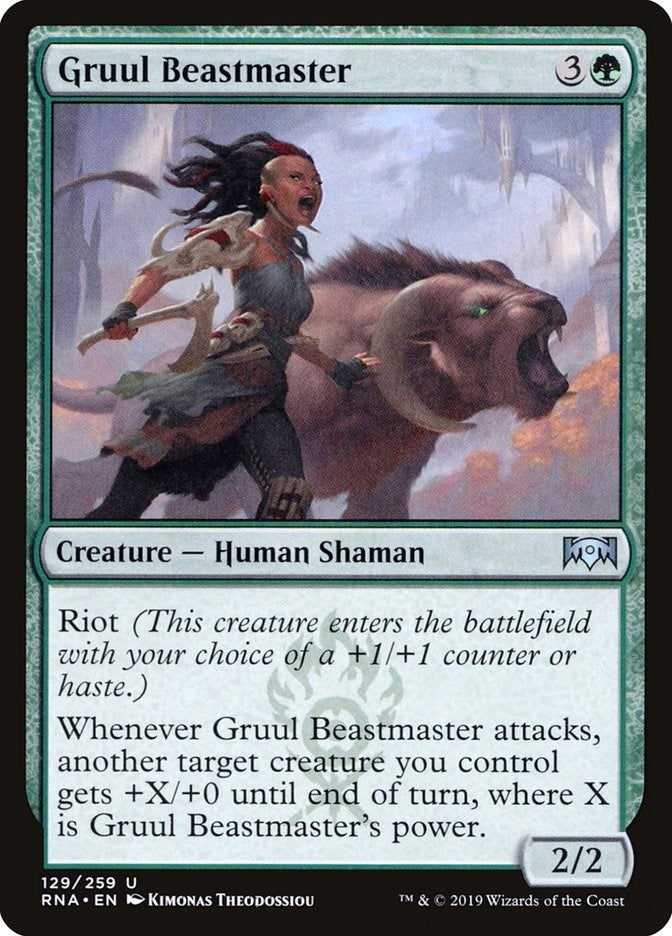 Gruul Beastmaster (129) (RNA)