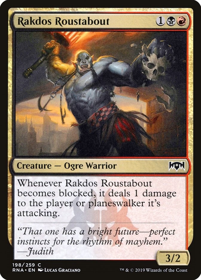 Rakdos Roustabout (198) (RNA)
