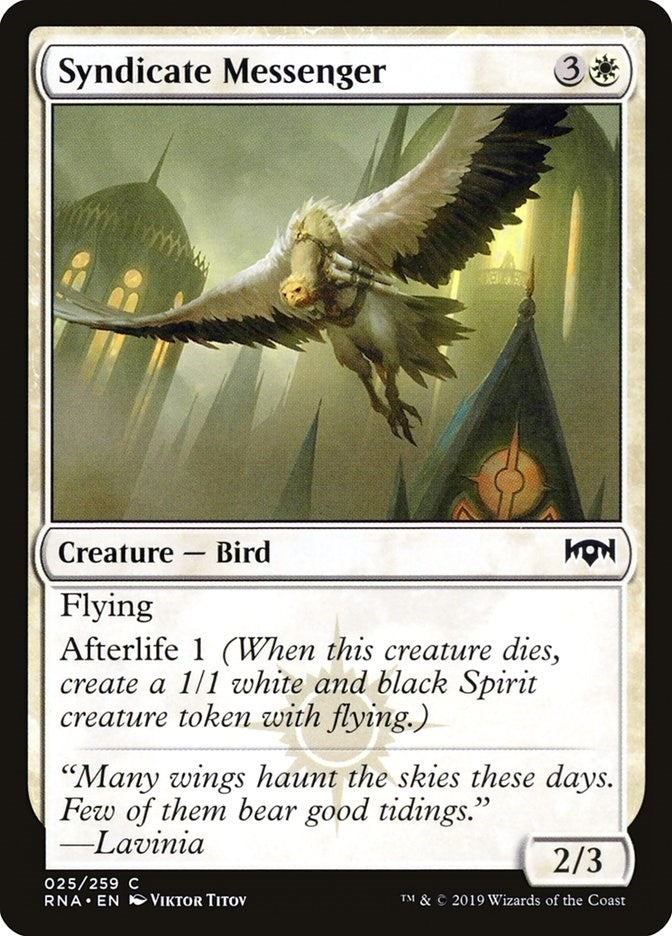 Syndicate Messenger (25) (RNA)