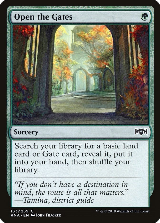 Open the Gates (133) (RNA)