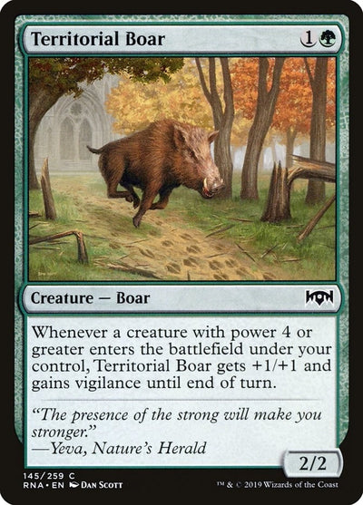 Territorial Boar (145) (RNA)