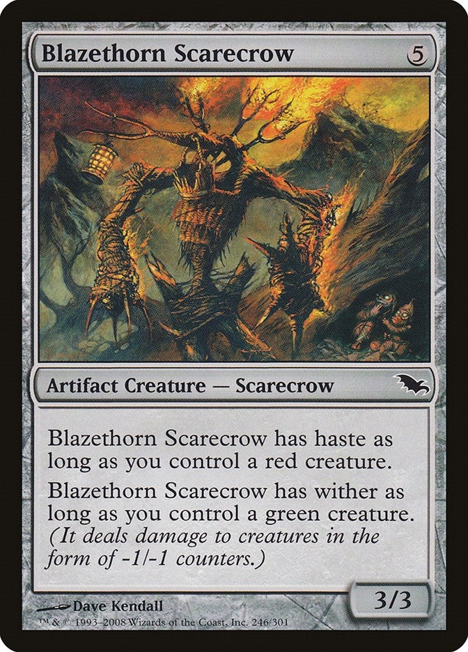 Blazethorn Scarecrow (246) (SHM)