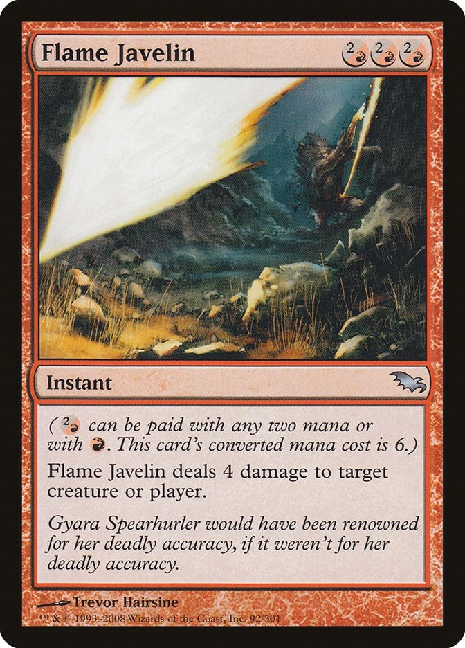 Flame Javelin (92) (SHM)