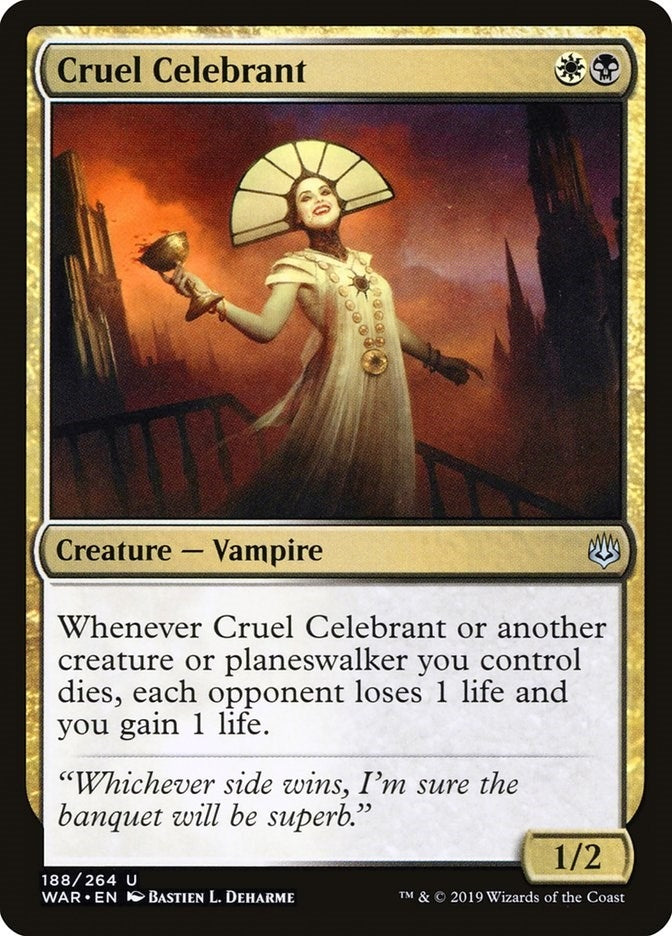 Cruel Celebrant (188) (WAR)