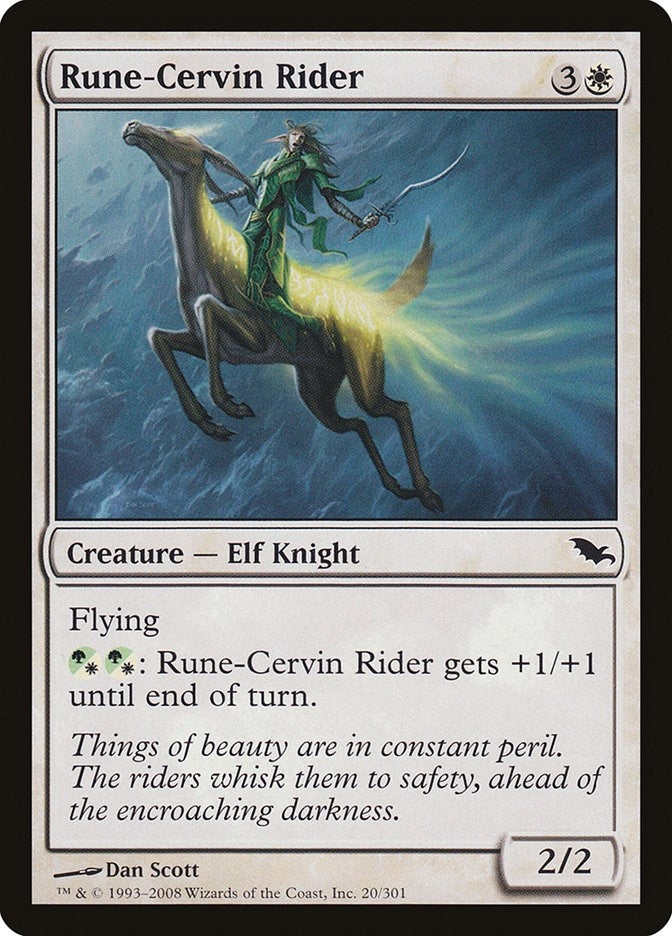 Rune-Cervin Rider (20) (SHM)