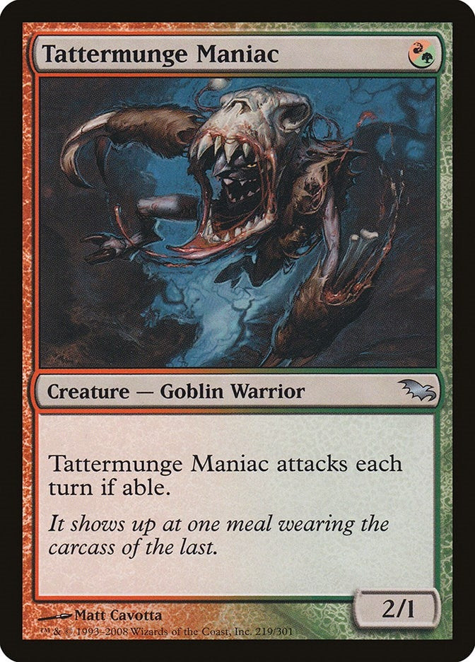 Tattermunge Maniac (219) (SHM)