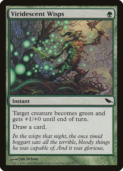 Viridescent Wisps (132) (SHM)