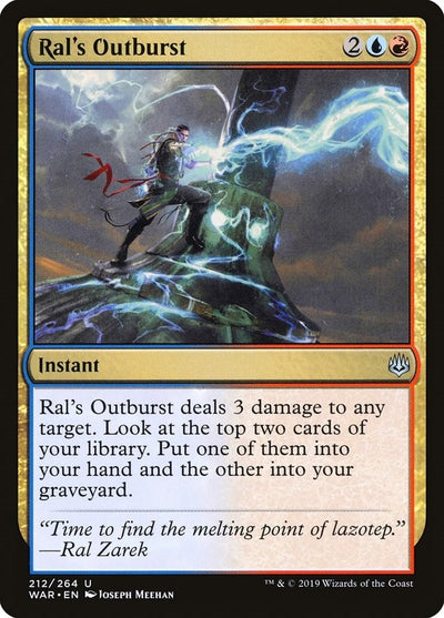 Ral's Outburst (212) (WAR)