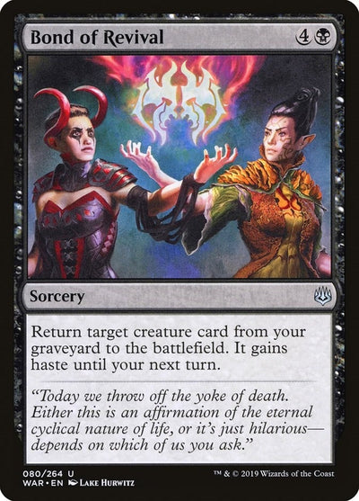 Bond of Revival (80) (WAR)