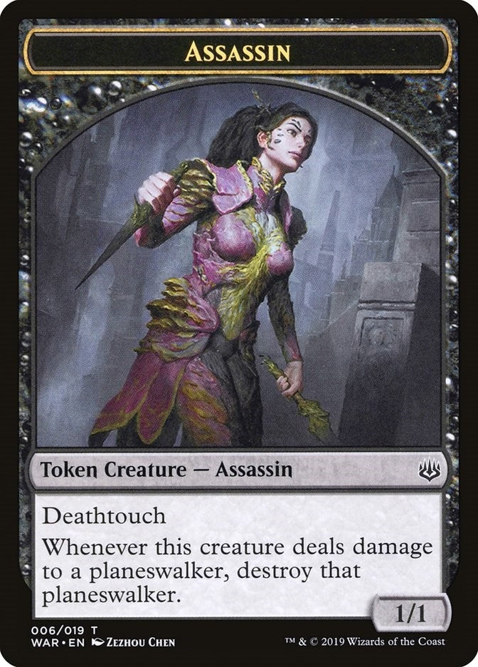 Assassin Token (6) (WAR)