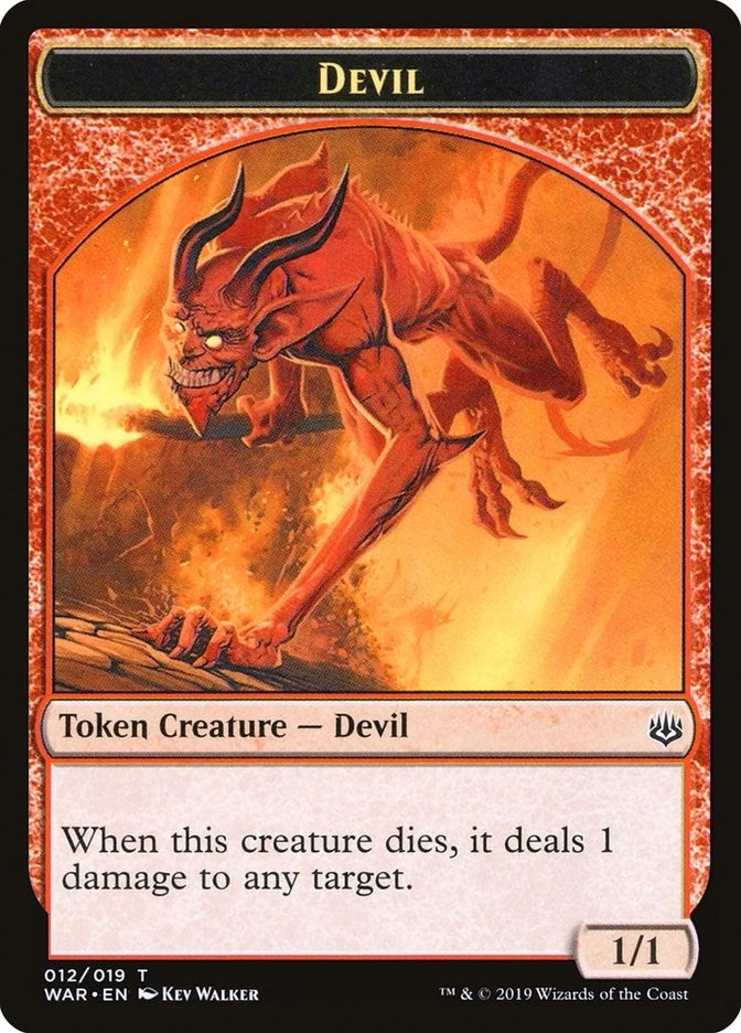 Devil Token (12) (WAR)
