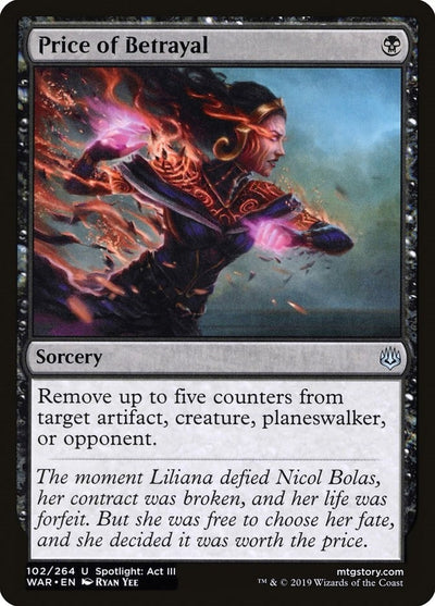 Price of Betrayal (102) (WAR)