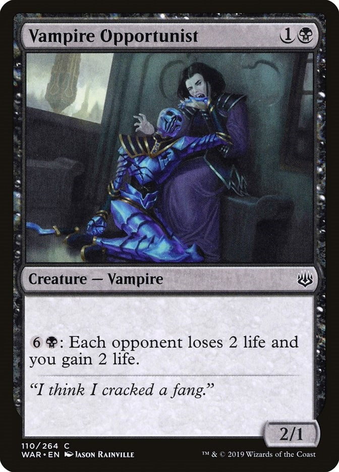 Vampire Opportunist (110) (WAR)