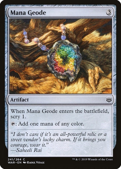Mana Geode (241) (WAR)
