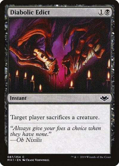 Diabolic Edict (87) (MH1)