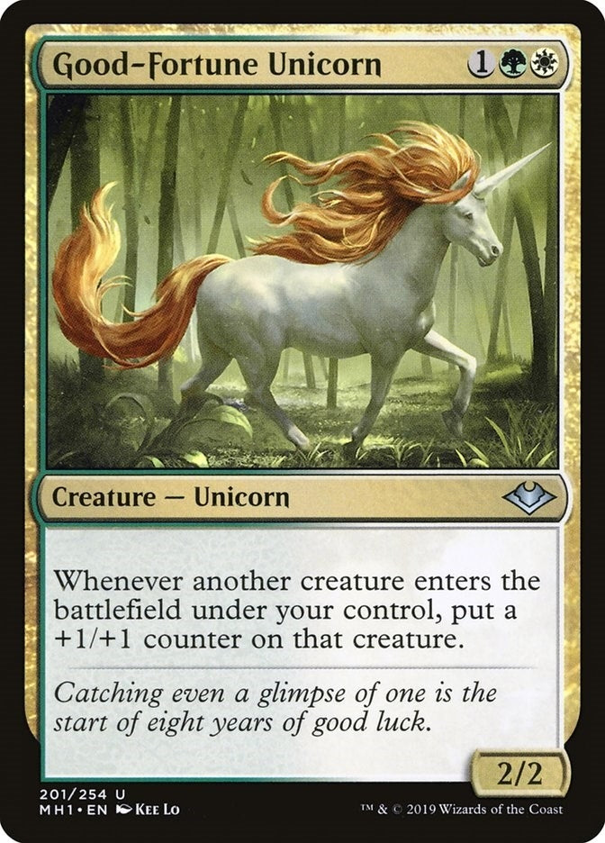 Good-Fortune Unicorn (201) (MH1)