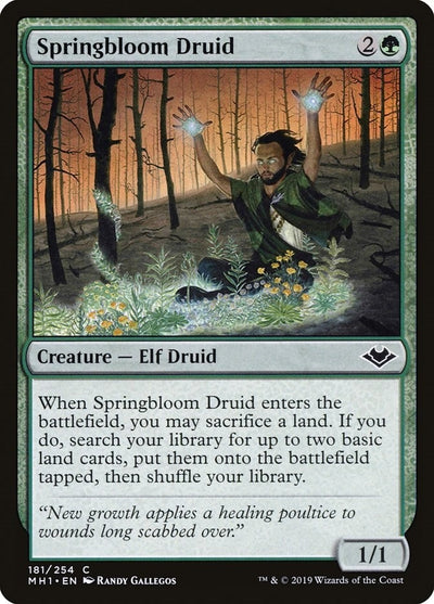 Springbloom Druid (181) (MH1)