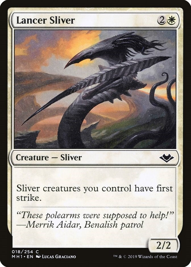 Lancer Sliver (18) (MH1)
