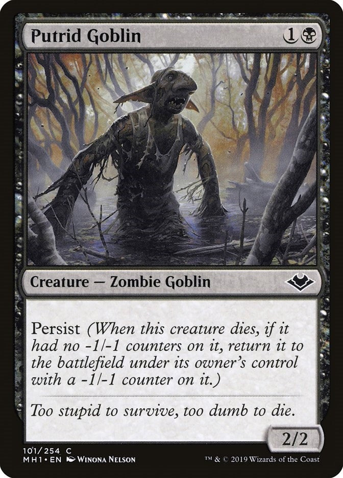 Putrid Goblin (101) (MH1)