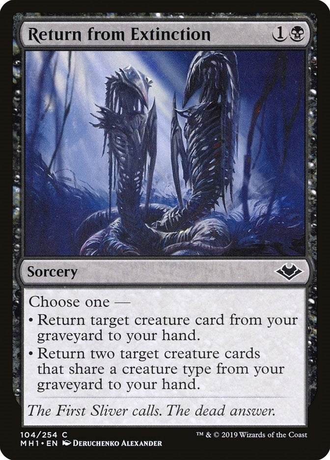 Return from Extinction (104) (MH1)