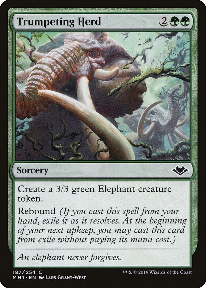 Trumpeting Herd (187) (MH1)