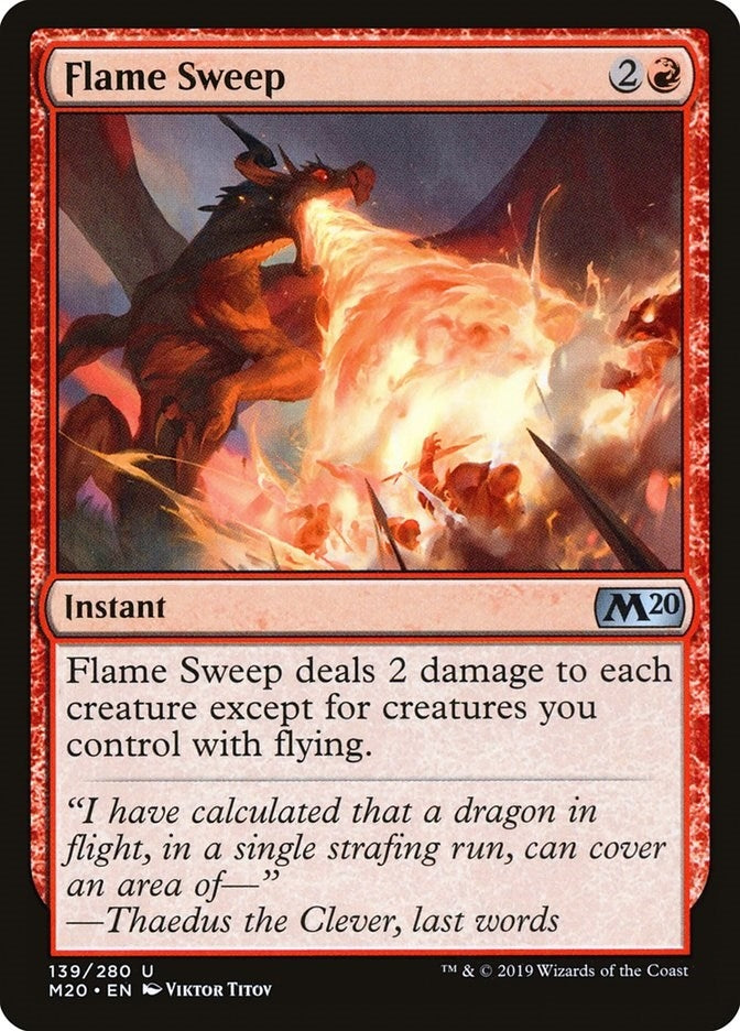 Flame Sweep (139) (M20)